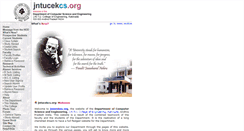 Desktop Screenshot of jntucekcs.org