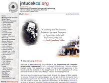 Tablet Screenshot of jntucekcs.org